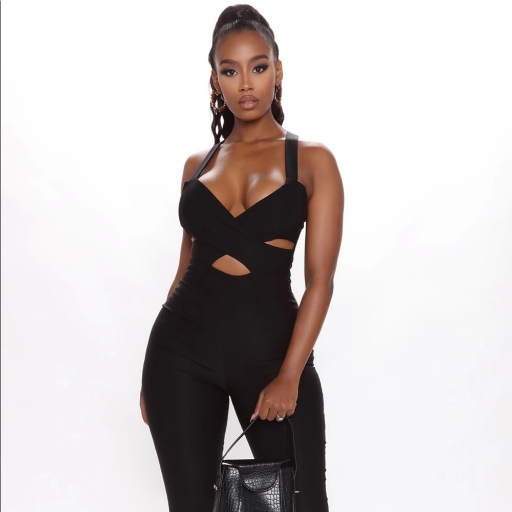 Fashion Nova Sexy Innocence Skinny Leg Jumpsuit